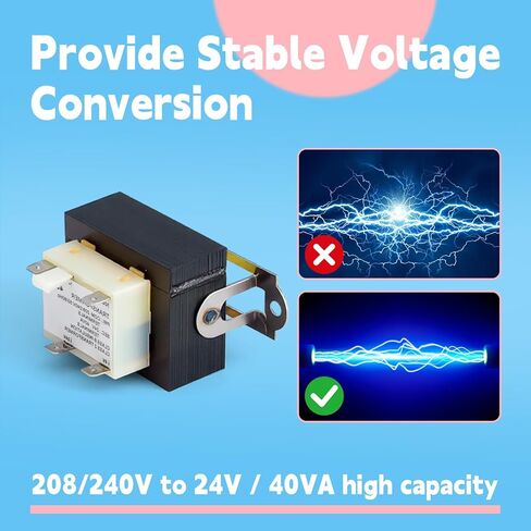 HT01CN241 Transformer 208/240V to 24V 40VA Compatible with Carrier Payne SmartComfort Replacement for ICP Heil for Tempstar for Comfortmaker for Arcoaire HVAC Replace 1172028 BE28316007 in Saudi Arabia