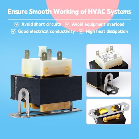 HT01CN241 Transformer 208/240V to 24V 40VA Compatible with Carrier Payne SmartComfort Replacement for ICP Heil for Tempstar for Comfortmaker for Arcoaire HVAC Replace 1172028 BE28316007 in Saudi Arabia