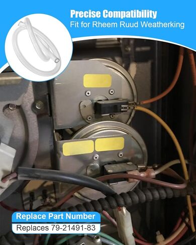 خرطوم تبديل ضغط الفرن متوافق مع Rheem Ruud وWeatherking استبدال 79-21491-83، قطعتان in Kuwait