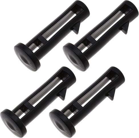 Create idea 4X Wheelie Bin Lid Hinge Pins 60mmx15mm Black Plastic Fit for 50/80/120/240L Household and Commercial Wheelie Trash Bins in Saudi Arabia