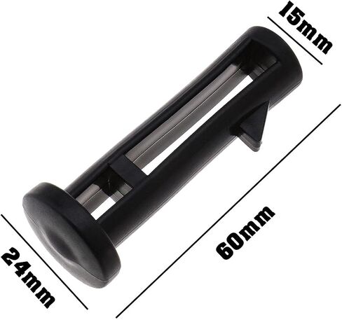 Create idea 4X Wheelie Bin Lid Hinge Pins 60mmx15mm Black Plastic Fit for 50/80/120/240L Household and Commercial Wheelie Trash Bins in Saudi Arabia