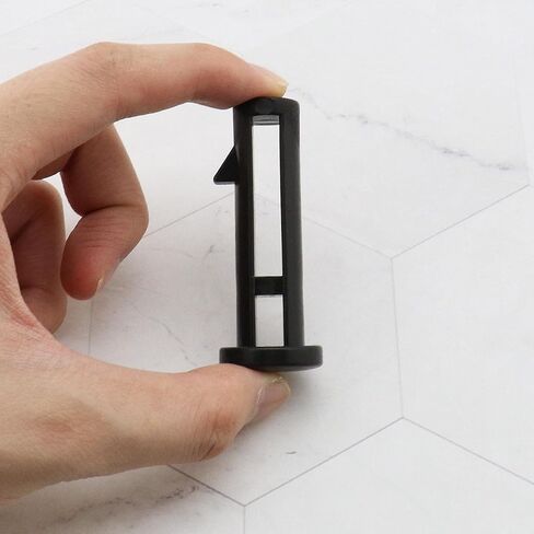 Create idea 4X Wheelie Bin Lid Hinge Pins 60mmx15mm Black Plastic Fit for 50/80/120/240L Household and Commercial Wheelie Trash Bins in Saudi Arabia