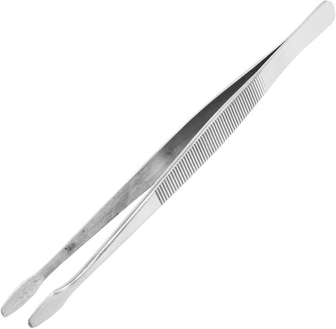 YARNOW Stainless Tweezers for Philately Collectors Anti-Static Long Curved Tongs for Stamps and Jewelry 6-inch Length in Saudi Arabia