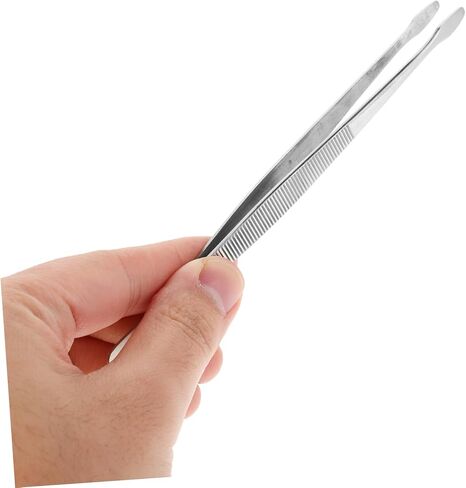 YARNOW Stainless Tweezers for Philately Collectors Anti-Static Long Curved Tongs for Stamps and Jewelry 6-inch Length in Saudi Arabia