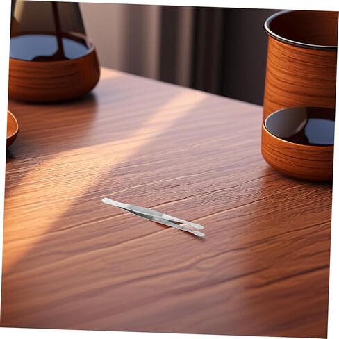YARNOW Stainless Tweezers for Philately Collectors Anti-Static Long Curved Tongs for Stamps and Jewelry 6-inch Length in Saudi Arabia