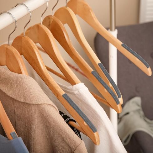 Nuanchu 1600 Pcs Foam Tape Hanger Protection Strips Self Adhesive Foam Strips Non-Slips Self Sticking for Clothes Hangers Retail Store or Home Use(Charcoal Grey) in Saudi Arabia