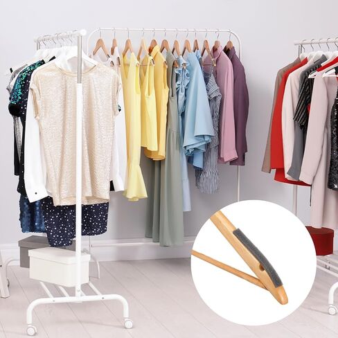 Nuanchu 1600 Pcs Foam Tape Hanger Protection Strips Self Adhesive Foam Strips Non-Slips Self Sticking for Clothes Hangers Retail Store or Home Use(Charcoal Grey) in Saudi Arabia