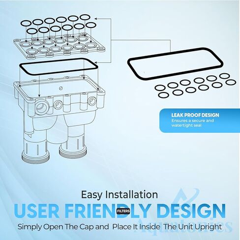 77707-0120 Heater Manifold O-Ring Kit Compatible with All Pentair Mastertemp Heaters - Tube Sheet Coil Sealing Manifold O-Ring Replacement Kit in Kuwait