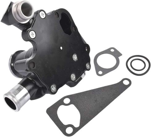 Water Pump Compatible with Skid Steer Models 330, 332, and 375 – Replaces Part Numbers AM878167 and AM875008 in Saudi Arabia