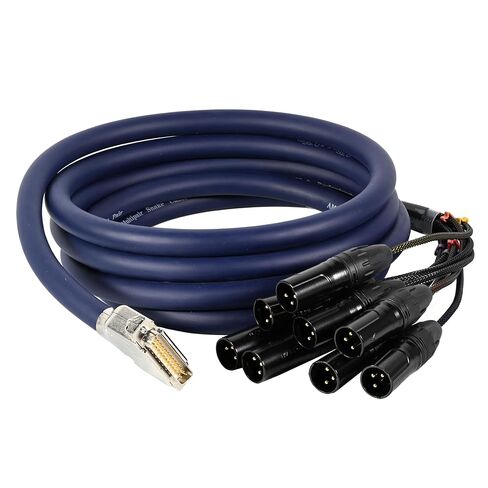 9.84ft/3m DB25 ذكر إلى XLR ذكر ثعبان، 8 قنوات 3 دبوس XLR ثعبان كابل مع موصل db25 للميكروفونات، وحدات التحكم الخلط، مكبرات الصوت، ومكبرات الصوت in Kuwait