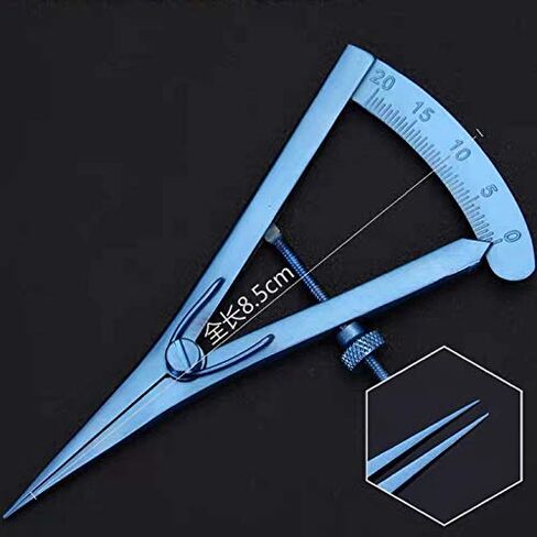 Titanium Castroviejo Caliper Ruler Ophthalmic ENT Eye Instruments in Saudi Arabia