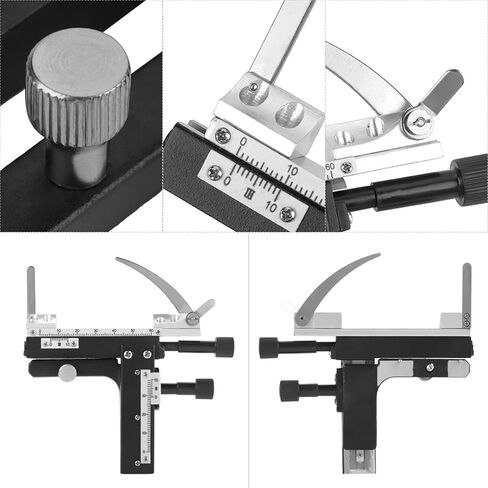 Dioche Microscope Attachable Mechanical Stage – XY Moveable Stage with Precision Scale, Durable Plastic & Metal Construction for Seamless Specimen Navigation in Saudi Arabia