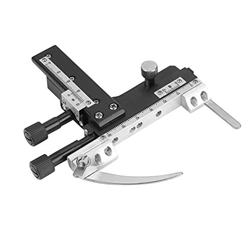 Dioche Microscope Attachable Mechanical Stage – XY Moveable Stage with Precision Scale, Durable Plastic & Metal Construction for Seamless Specimen Navigation in Saudi Arabia
