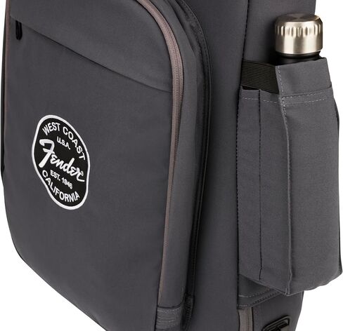 Fender Troubadour Bass Guitar Gig Bag, Padded Guitar Case with Ergonomic Backpack Straps, Weather-Resistant Waxed Canvas with 25mm Padded Protection, Professional Travel Case in Saudi Arabia