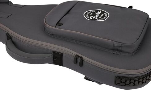 Fender Troubadour Bass Guitar Gig Bag, Padded Guitar Case with Ergonomic Backpack Straps, Weather-Resistant Waxed Canvas with 25mm Padded Protection, Professional Travel Case in Saudi Arabia