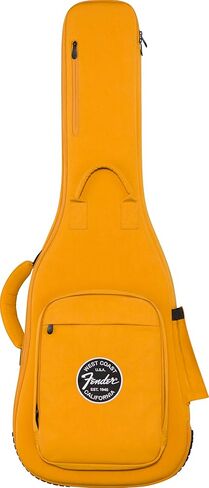 Fender Troubadour Bass Guitar Gig Bag, Padded Guitar Case with Ergonomic Backpack Straps, Weather-Resistant Waxed Canvas with 25mm Padded Protection, Professional Travel Case in Saudi Arabia