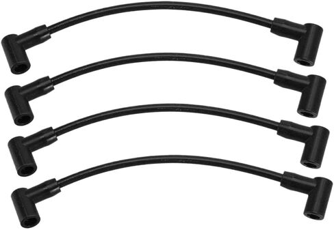 Outboard Spark Plug Wire 84-881908T 1 Set Compatible With Marine 4 Cylinder 40-60 EFI 4-Stroke Engines Black in Saudi Arabia