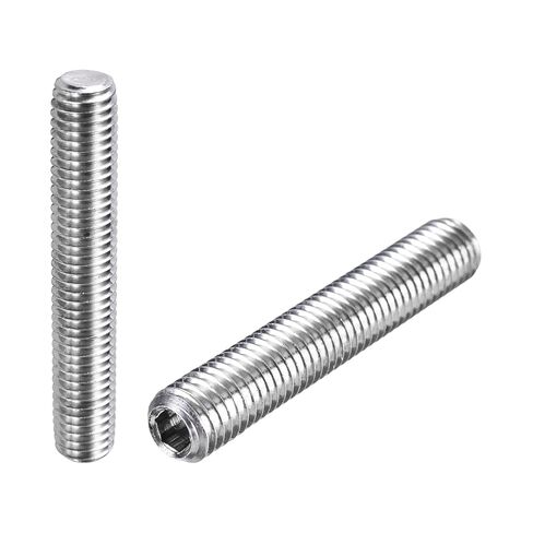MECCANIXITY 4 Pcs M8-1.25 x 70mm Grub Screws, 304 Stainless Steel Cup Point Allen Head Screws Internal Hex Socket Drive for Bathroom Fixtures Repair Furniture DIY Project in Saudi Arabia