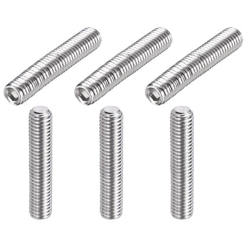 MECCANIXITY 4 Pcs M8-1.25 x 70mm Grub Screws, 304 Stainless Steel Cup Point Allen Head Screws Internal Hex Socket Drive for Bathroom Fixtures Repair Furniture DIY Project in Saudi Arabia