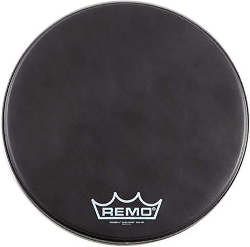 ريمو باور ماكس بلاك سويدي™ Crimplock Bass Drumhead، 22 بوصة in Saudi Arabia