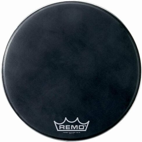 ريمو باور ماكس بلاك سويدي™ Crimplock Bass Drumhead، 22 بوصة in Saudi Arabia