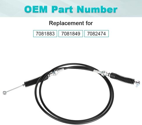 Gear Shift Cable Shifter Compatible with Polaris Ranger XP 900 1000 570 500 Ranger HST Diesel ETX XP900 XP1000 2013-2020 Replacement for 7081883 7081849 7082474 in Saudi Arabia