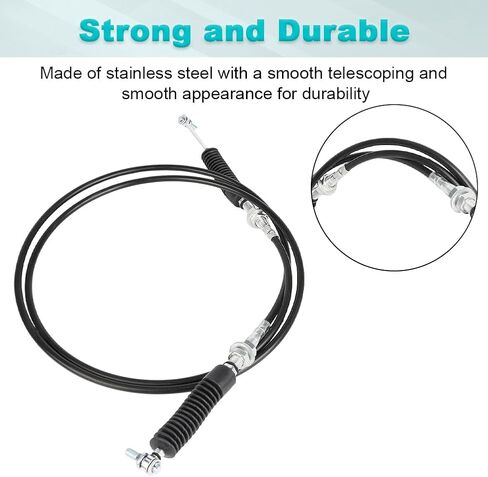 Gear Shift Cable Shifter Compatible with Polaris Ranger XP 900 1000 570 500 Ranger HST Diesel ETX XP900 XP1000 2013-2020 Replacement for 7081883 7081849 7082474 in Saudi Arabia