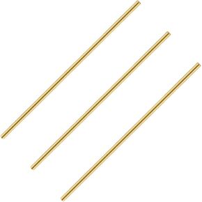 Gallery Rails for Shelves 3 Pcs 1/5" Diameter 39.3" Length Railing Rods Hardware for Glass Display Cabinet and Shelf Spindle Replacement in Kuwait