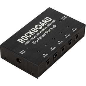 RockBoard ISO Power Block V6 - Isolated Multi Power Supply (5x 9v = 1x 18v, Linkable) in Saudi Arabia