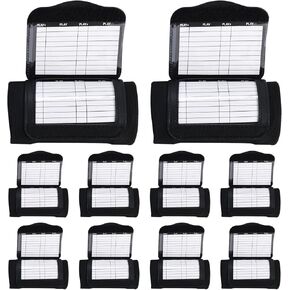 10 Pack Football Play Wristbands for Youth, Football Armband Playbook, Youth Size Quarterback Play Wristbands, Blank Play Sheets Included in Kuwait