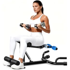 آلة القرفصاء القابلة للتعديل للنساء، مدرب عضلات الأرداف للصالة الرياضية المنزلية، معدات تمرين الساق والأساسية بأربعة مستويات مع دعم القرفصاء العميق، سعة 300 رطل in Kuwait