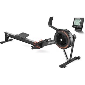 YOSUDA R2 Rowing Machine for Home, Professional Adjustable Air Resistance Rower Machines with Self-Powered Monitor, 53.7'' Row Rail, Ergonomic Comfort Seat, Easy Storage in Kuwait