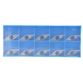 10Pcs Carbide Blade VCGT160408-AK H01 VCGT332-AK Inserts for Lathe Turning Boring Tool in Kuwait
