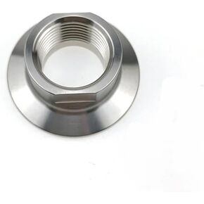 NPT X 1.5 Tri Clamp Adapter SS304 1/2 1/4 3/4 Inch OD Threaded Ring Can Be Screwed with a Key for Plumbing And Piping(1") in Kuwait