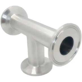 1 Inch Clamp Tee 3 Way Stainless Steel 304 Fitting Fits 1" Tri-clamp 25.4mm Pipe OD in Kuwait