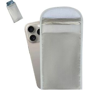 حقائب فاراداي، حقيبة فاراداي كبيرة مقاومة للنبضات الكهرومغناطيسية للهواتف، أكمام درع للهاتف الخلوي، حقائب فاراداي مضادة للنبضات الكهرومغناطيسية لحالة حجب إشارة الأجهزة الإلكترونية، حماية لسلامة الخصوصية من 5G GPS RFID in Kuwait