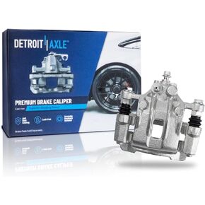 Detroit Axle - Front Disc Brake Calipers w/Brackets Replacement for 2005 2006 2007 2008 Ford F-150 Lobo Lincoln Mark LT - 2pc Set in Kuwait