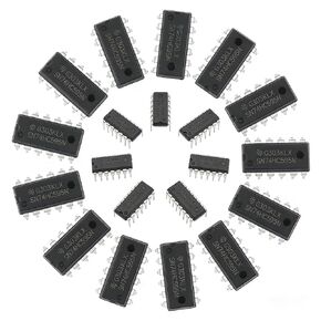 20PCS SN74HC595N 74HC595 8-Bit Counter Shift Registers with High-Current 3-State Output Registers Integrated Circuit in Saudi Arabia