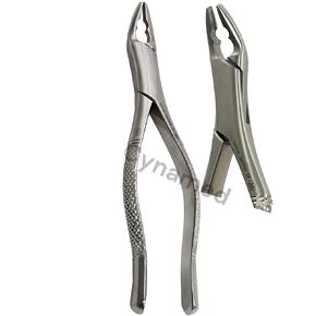 New German Stainless Dental Tooth Extracting Forceps NO 150AS with Serrated Jaws in Kuwait