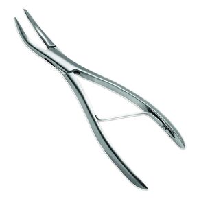 6.5-Inch Spring-Operated Root Forceps – Serrated Fine Jaws Beaks for Easy Extraction of Root Fragments in Small Animals, Veterinary Tool for Efficient Removal in Kuwait