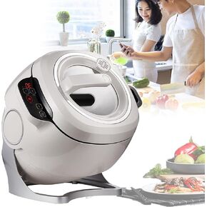 Commercial Food Processor, 6L Intelligent Automatic Cooking Machine with Rotating and 3D All-Round Heating in Kuwait