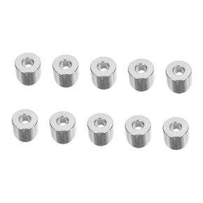 10pcs DIY Cable Railing Kit Stainless Steel Wire Rope Connectors Angle Beveled Washers in Kuwait
