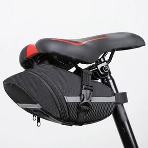 Bike Seat Bag, Saddle Bag Bicycle Under Seat Cycling Accessories, Bike Storage Bag for Mountain or Road Bike in Kuwait