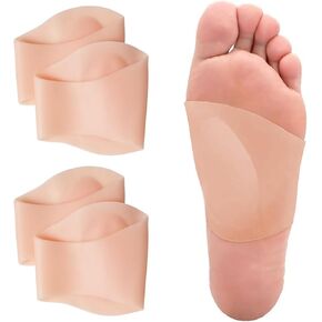 أكمام دعم قوس القدم من XINIFOOT - تخفيف تقويم العظام للقدم المسطحة وآلام التقوس - دعم للجنسين للرجال والنساء (كبير، زوجان) in Kuwait