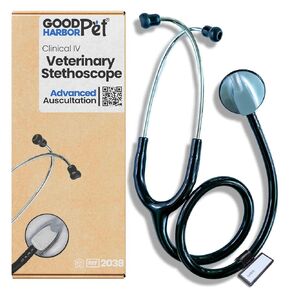 سماعة الطبيب البيطرية Good Harbour Clinical IV | سماعة طبية احترافية برأس واحد للفنيين البيطريين والأطباء البيطريين in Kuwait