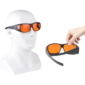 2PCS Dental Protective Glasses Googles Teeth Whitening Blue Light Protection in Kuwait