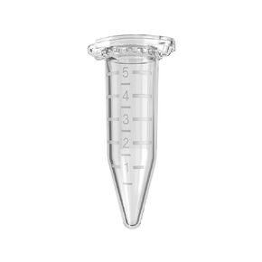 أنبوب Eppendorf 0030108310 المخروطي الشفاف من مادة البولي بروبيلين، DNA LoBind وPCR Clean، سعة 5.0 مل، (علبة بها 200) in Kuwait