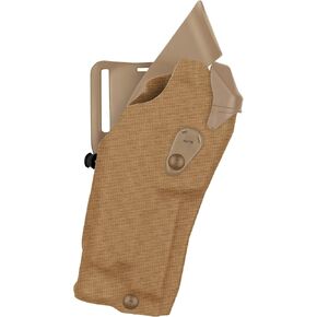 Safariland 6390RDS Level One Retention Duty Holster, Red Dot Sight Compatible, Cordura Coyote Tan, Right Hand, Fits: SIG P320RX Surefire X300U in Saudi Arabia