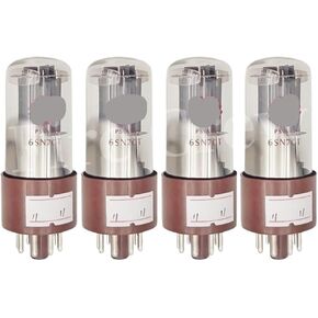 6SN7-GT 6SN7GT فراغ أنبوب يستبدل 6SN7 6H8C 6N8P CV181 5692 HiFi الصوت مُضخّم صوت (4 قطعة رباعية متطابقة) in Saudi Arabia
