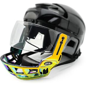 GY Hockey Lower Face Shield Cage + Hockey Visor Clear in Kuwait